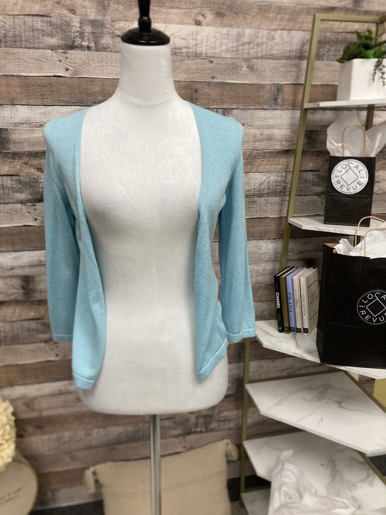 Ann Taylor Baby Blue Cardigan Size S