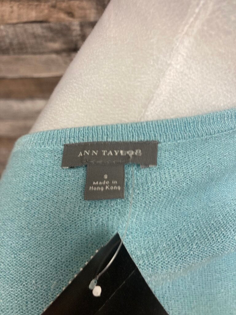 Ann Taylor Baby Blue Cardigan Size S