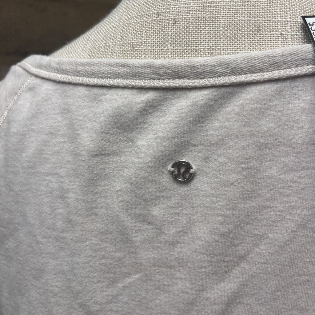 Lululemon Oatmeal Sweatshirt w/Thumb Holes Size 4