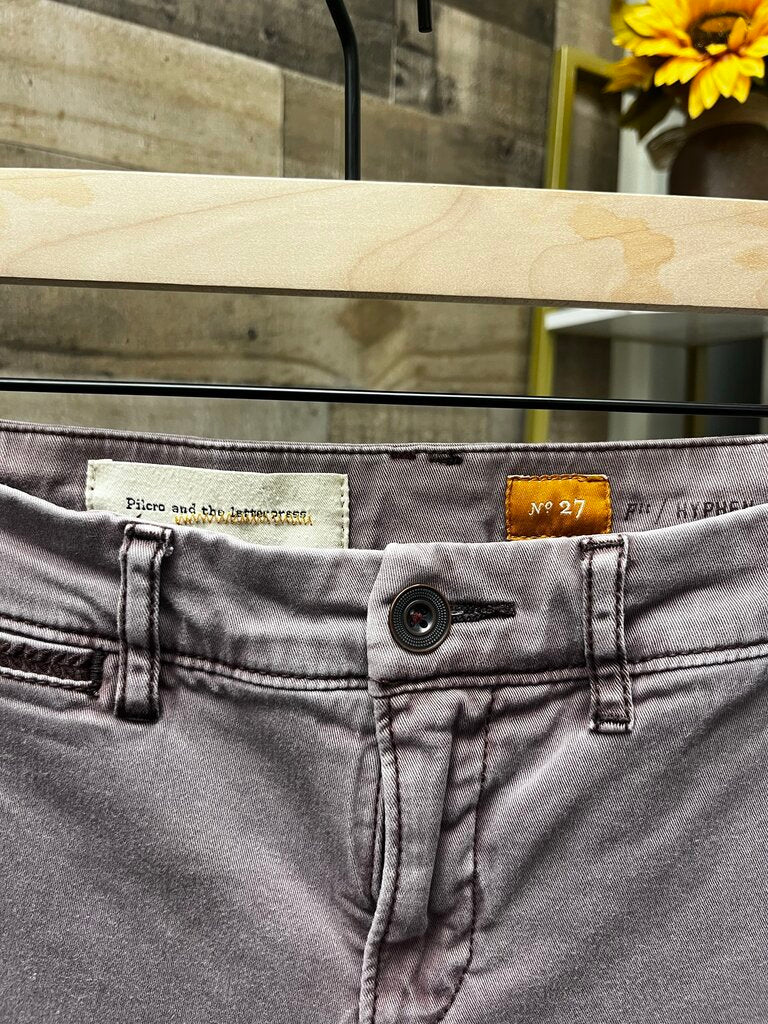 Pilcro Lilac Chino Size 27