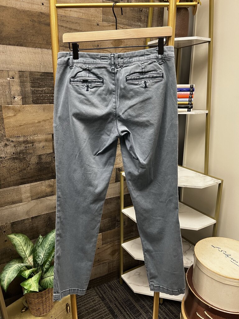 Pilcro Gray/Blue Chino Size 27