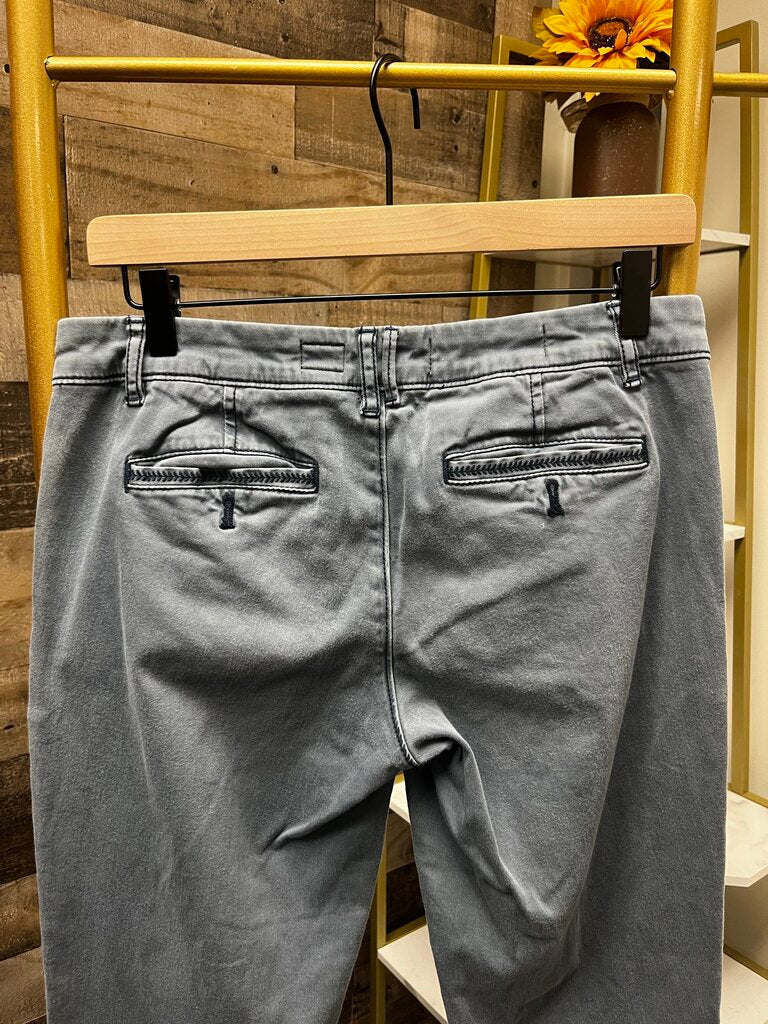 Pilcro Gray/Blue Chino Size 27