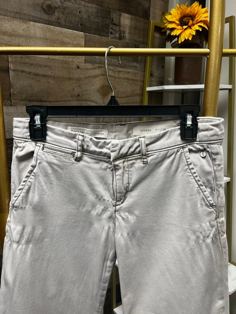 Pilcro Khaki Hyphen Chino Size 26