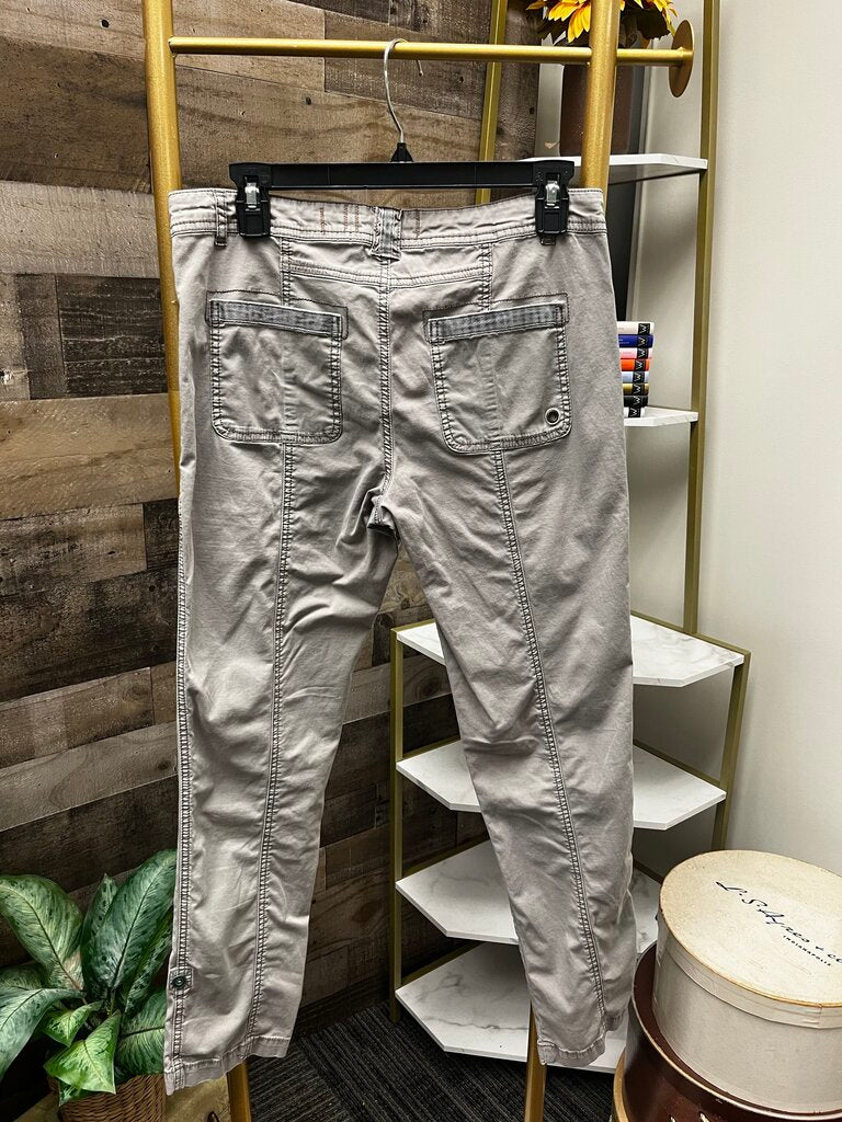 Anthro Hei Tan Cargo Drawstring Chino Size 28
