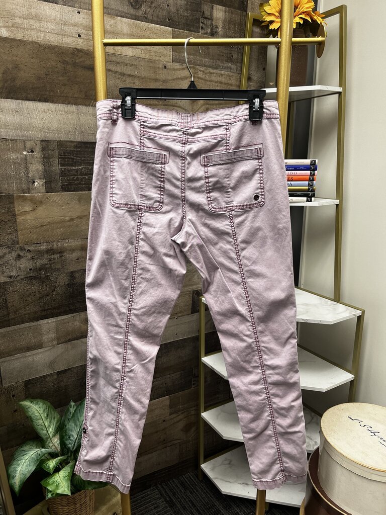 Anthro Lilac Hei Cargo Drawstring Chino Size 28
