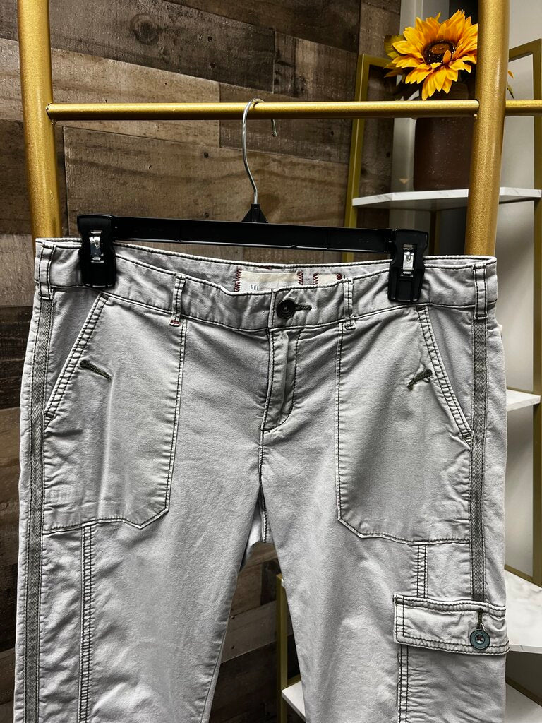 Anthro Hei Gray Cargo Chino Size 2