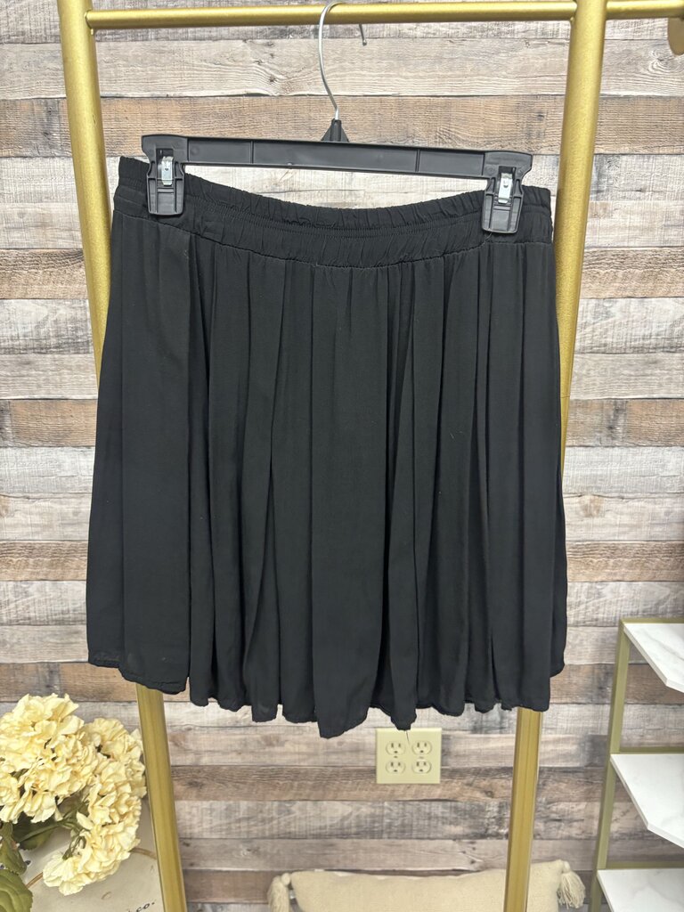 Brandy Melville Black Elastic Waist Mini Skirt Size S