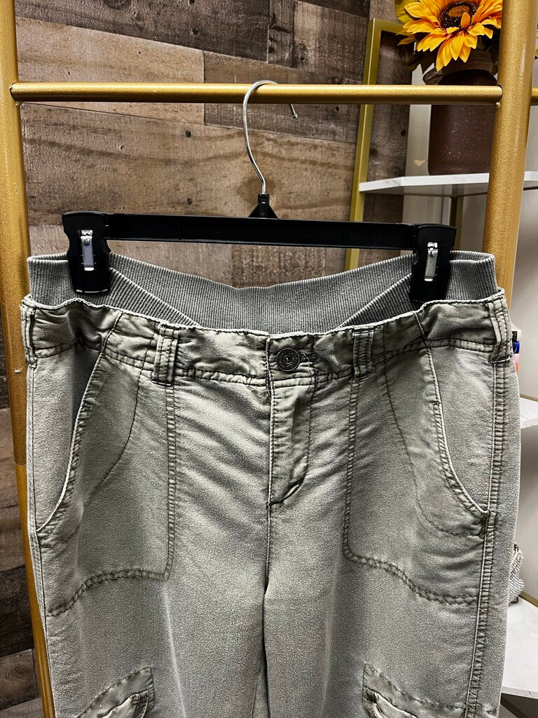 Anthro Marrakech Olive Cargo Jogger Size 27