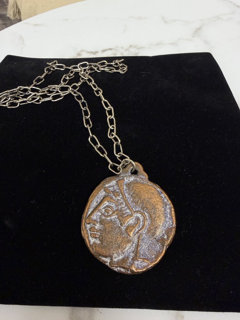 Bronze Pendant & Chain