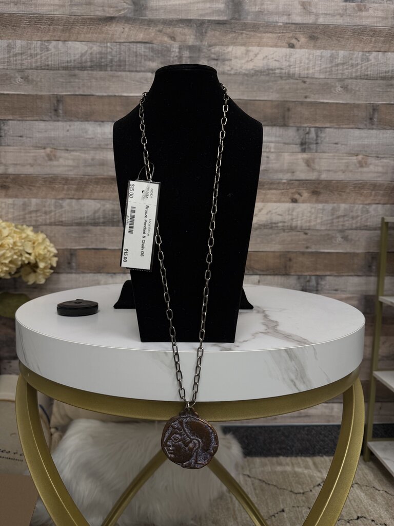 Bronze Pendant & Chain