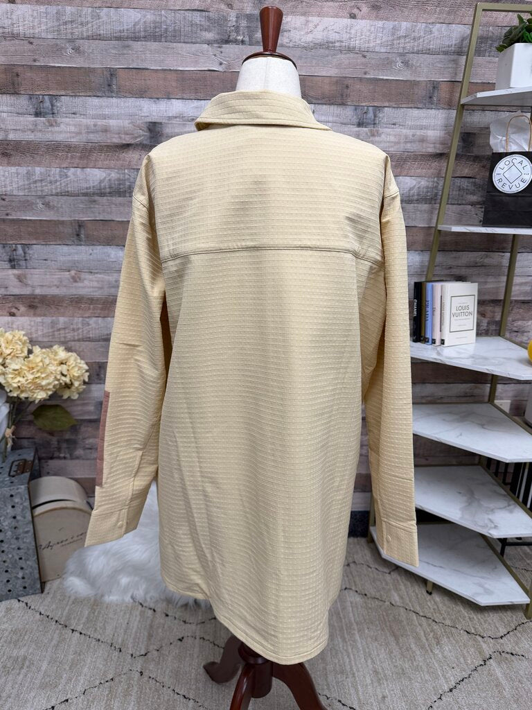 Lululemon Grid Fleece Hiking Overshirt Size 16