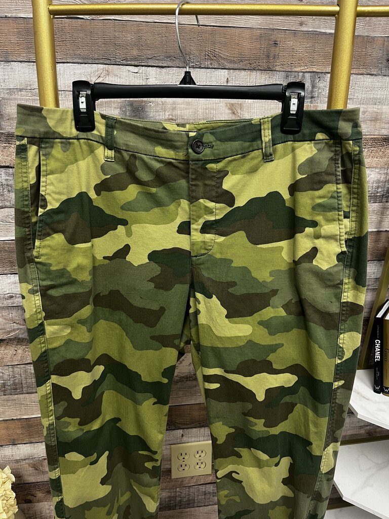 J Crew Camo Pants Size 14