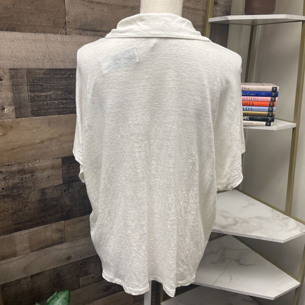 Banana Republic Linen Collared Shirt Size XL