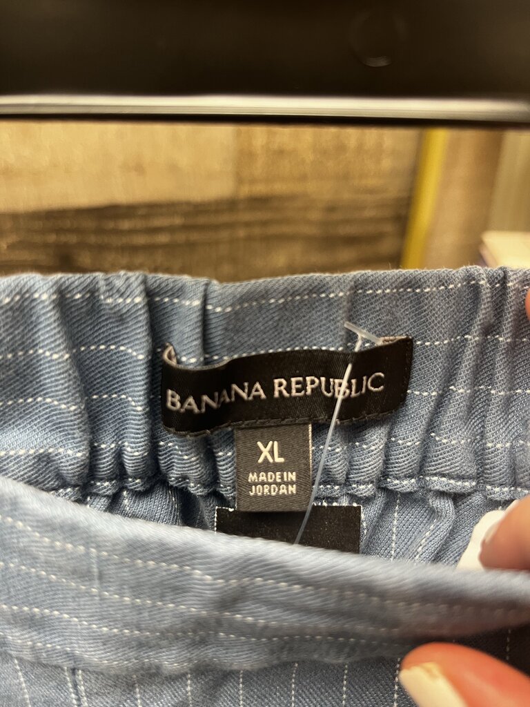 Banana Republic Wide Leg Striped Pants Size XL