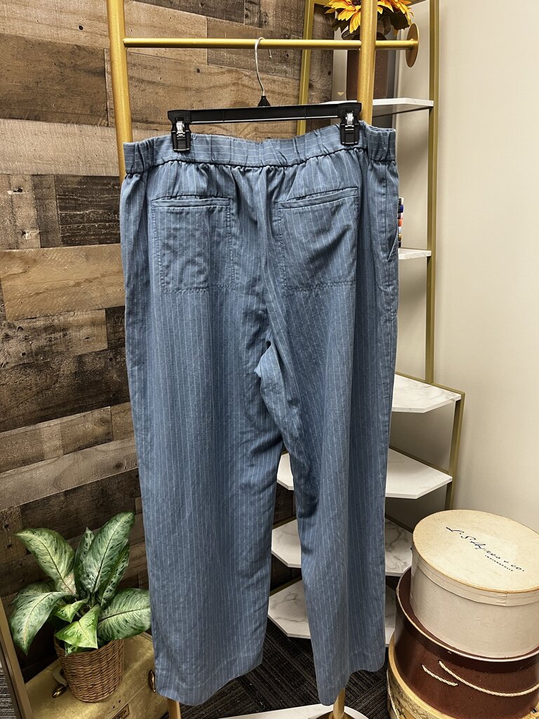 Banana Republic Wide Leg Striped Pants Size XL