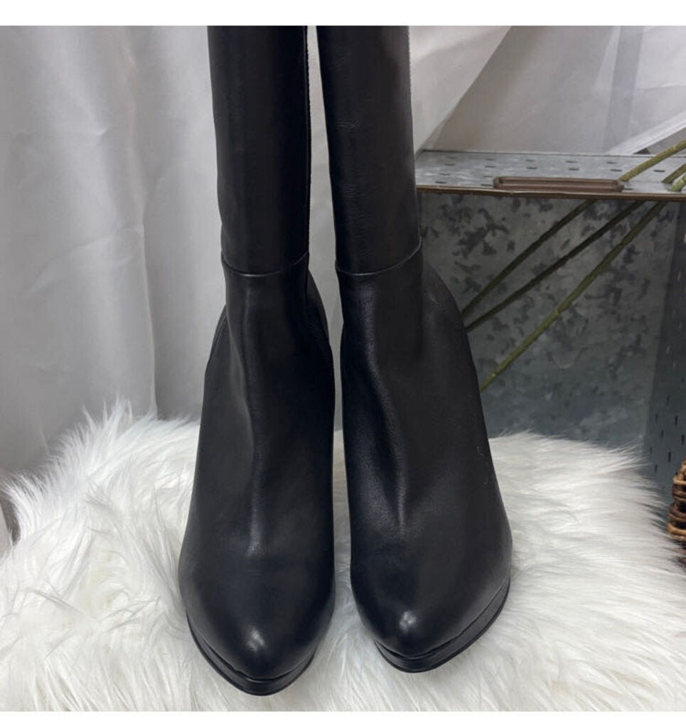 Nine West Quizme Platform Boots Size 10.5
