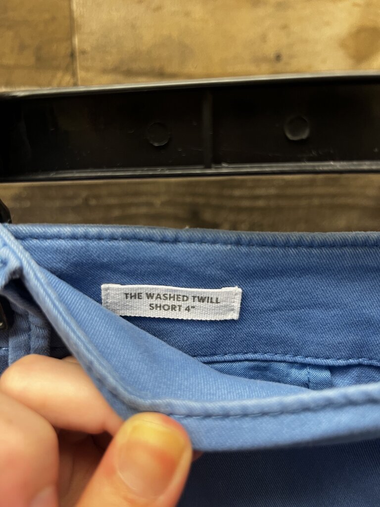 The Loft Washed Twill Short 4" Size 14
