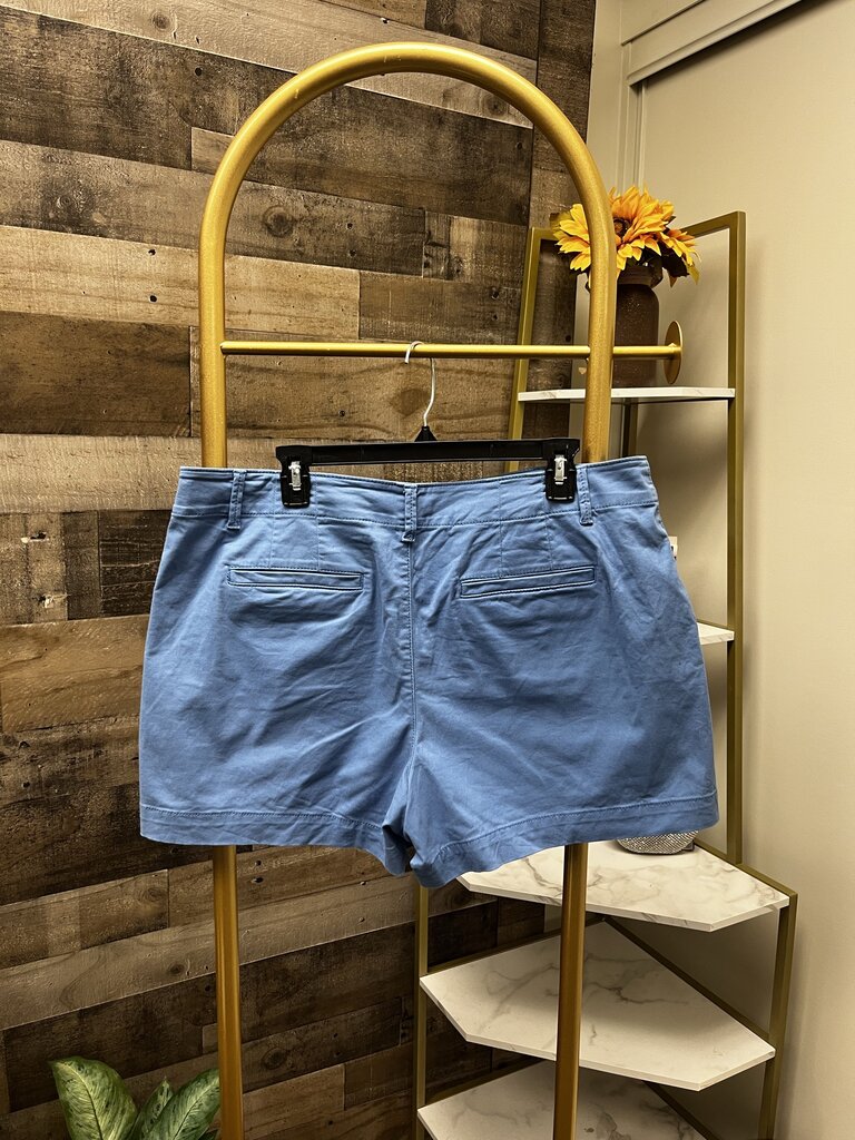 The Loft Washed Twill Short 4" Size 14
