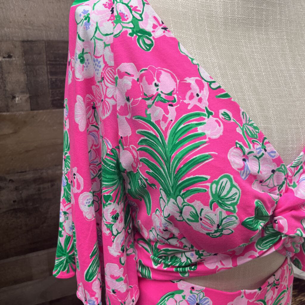 Lilly Pulitzer Minka Maxi Set in Roxie Pink Size XL