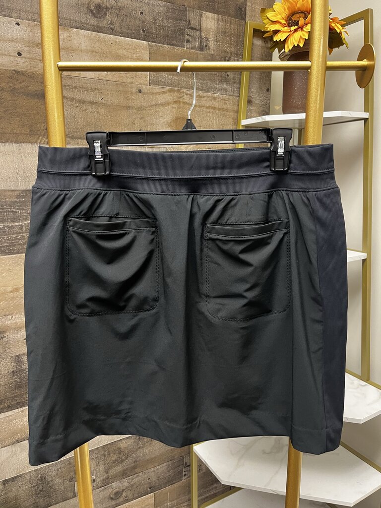 Athleta Brooklyn Skort 16" Black Size 14