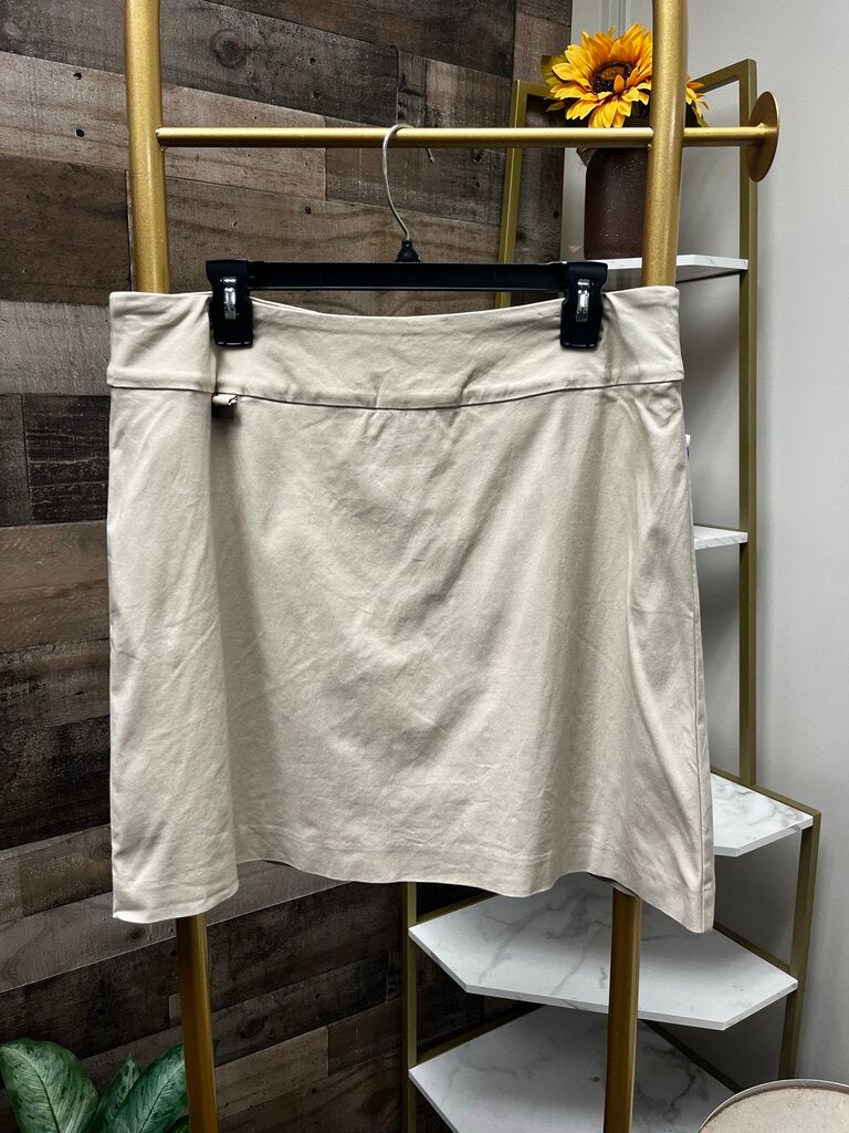 Peck & Peck Women's Activewear Khaki Skort Size 14