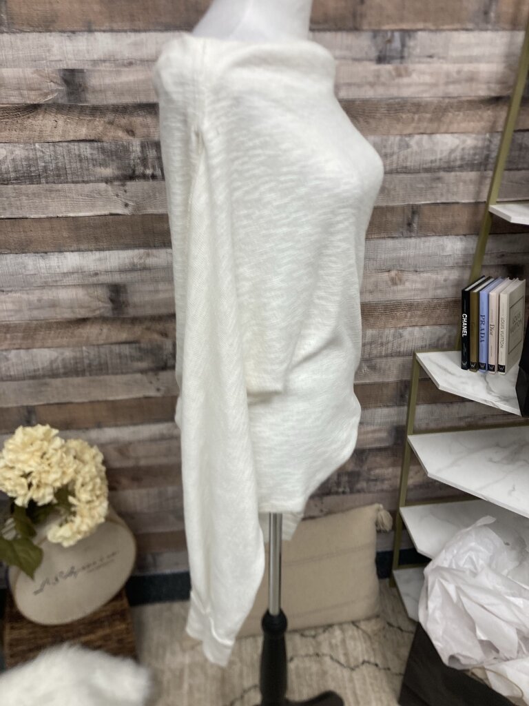 We The Free Ivory Long Sleeve Turtleneck Size S