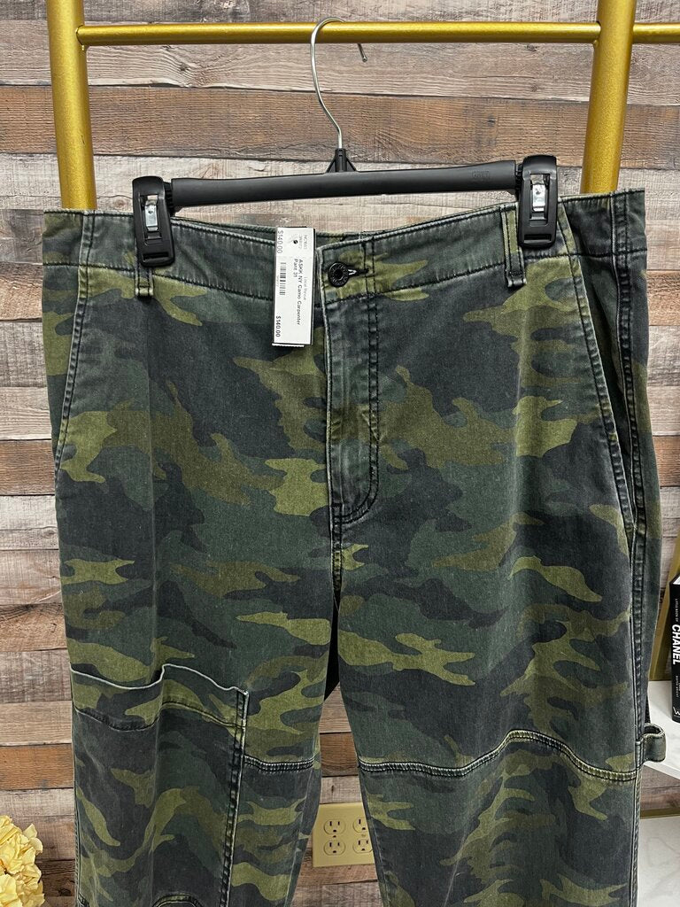 ASKK NY Camo Carpenter Pant Size 31