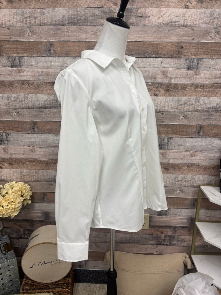 Talbots Non-Iron Perfect Shirt Size 14