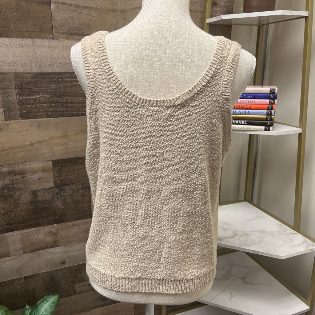 Z Supply Tan Knit Tank Top Size XL