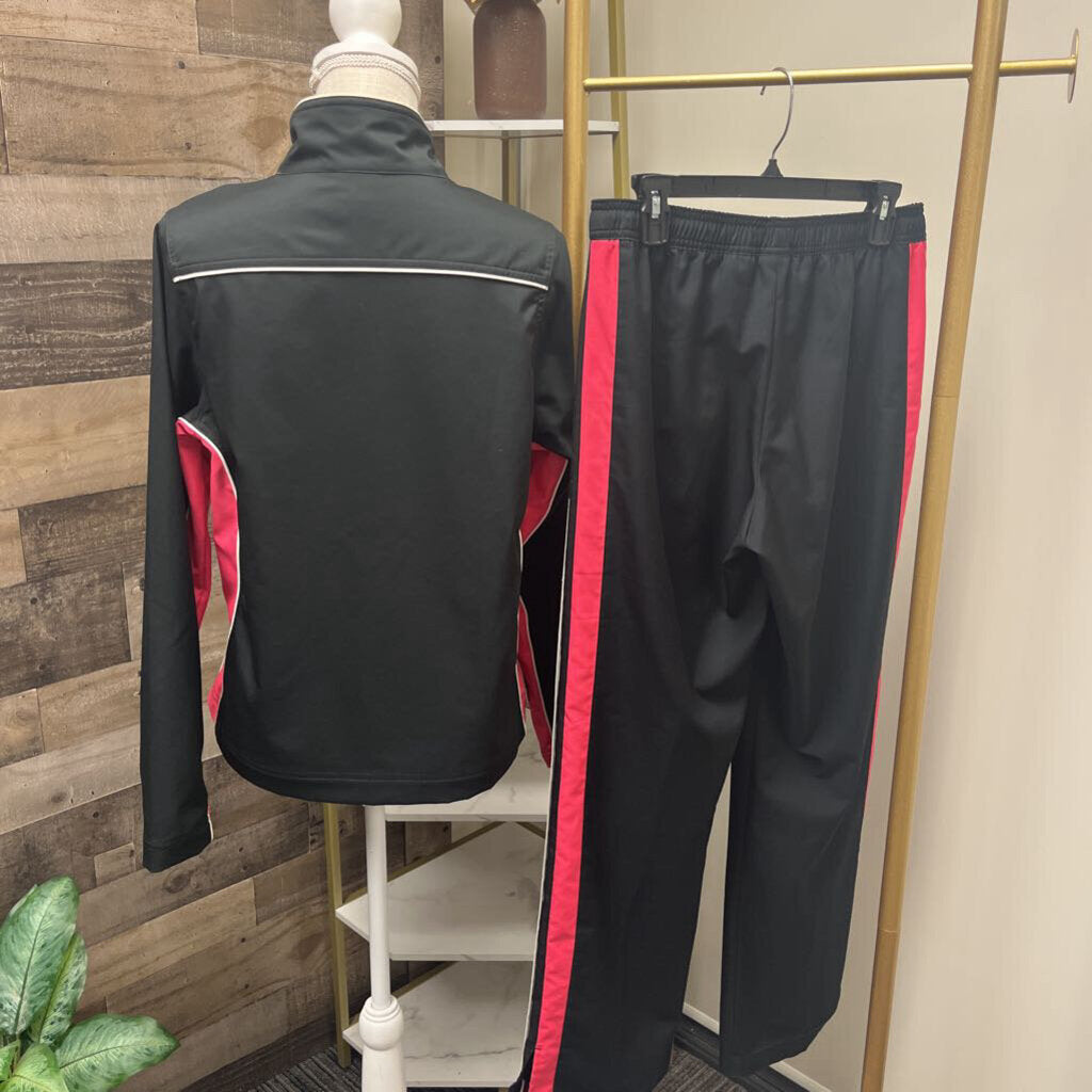 Nike Black & Pink Y2K Vintage Track Set Size M