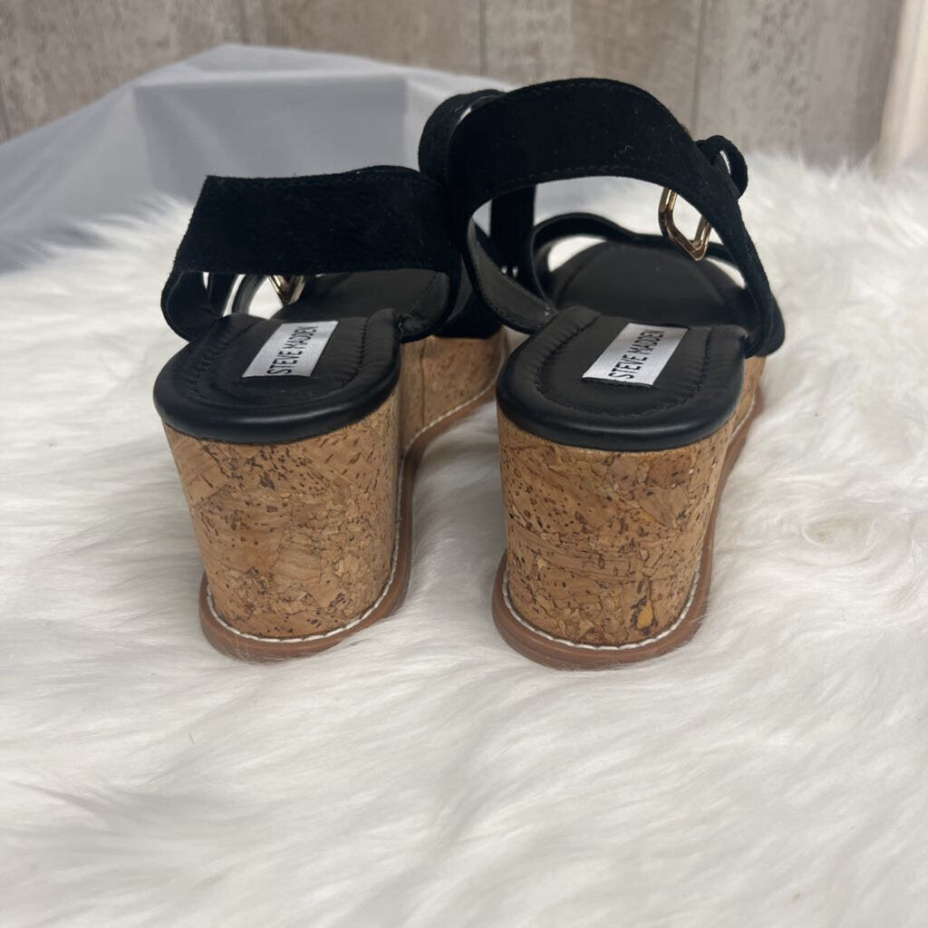 Steve Madden Robbin Sandal Black Size 8.5