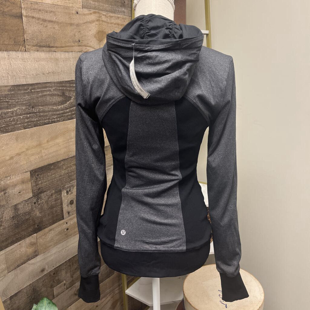 Lululemon Reversible Dance Studio Zip Up Jacket Size XS/S