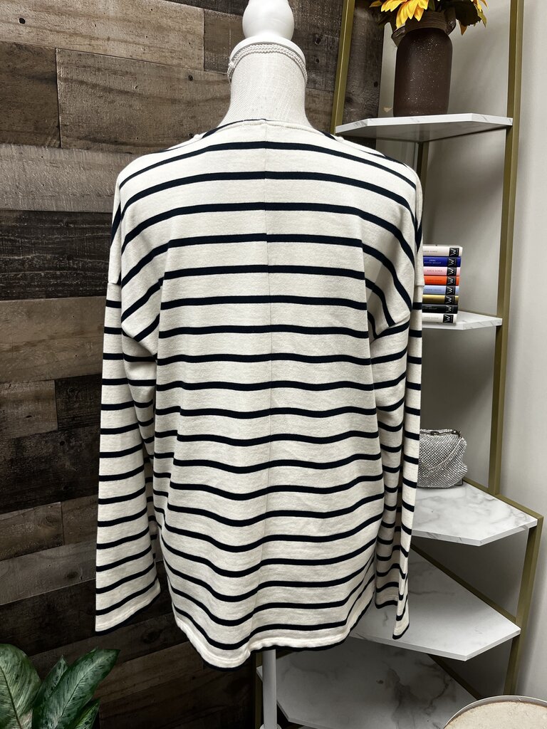 The Breton by IVY Long Sleeve Striped Shirt Size 6