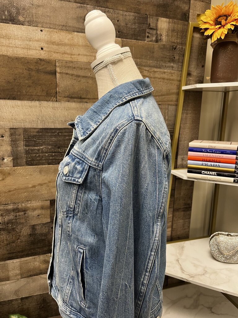 J Crew Denim Jacket Size S