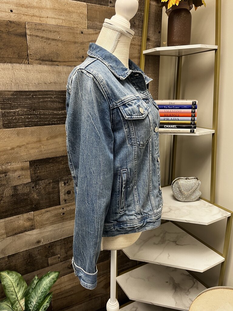 J Crew Denim Jacket Size S