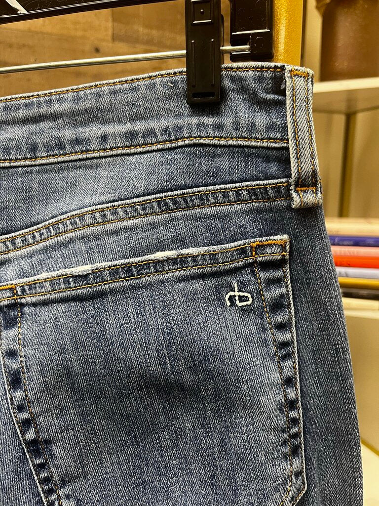 Rag & Bone Dre Low-Rise Slim Boyfriend Jeans Medium Wash Size 28