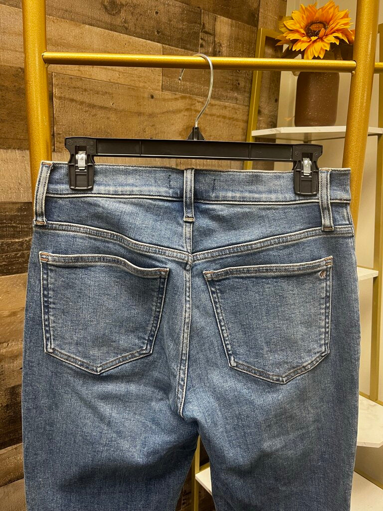 Madewell Mid-Rise Kick Out Jeans Size 27
