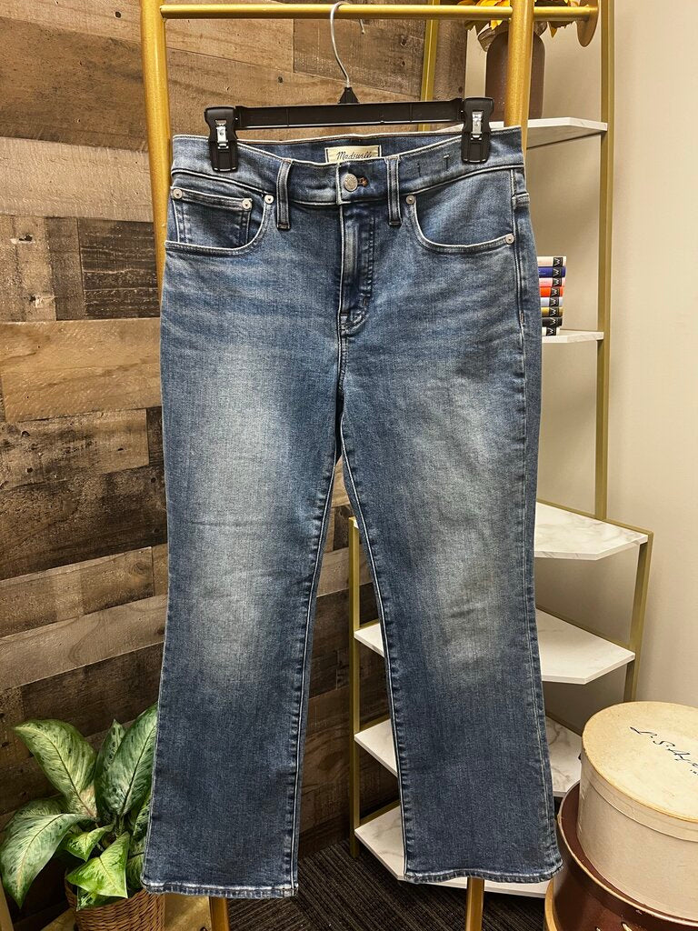 Madewell Mid-Rise Kick Out Jeans Size 27