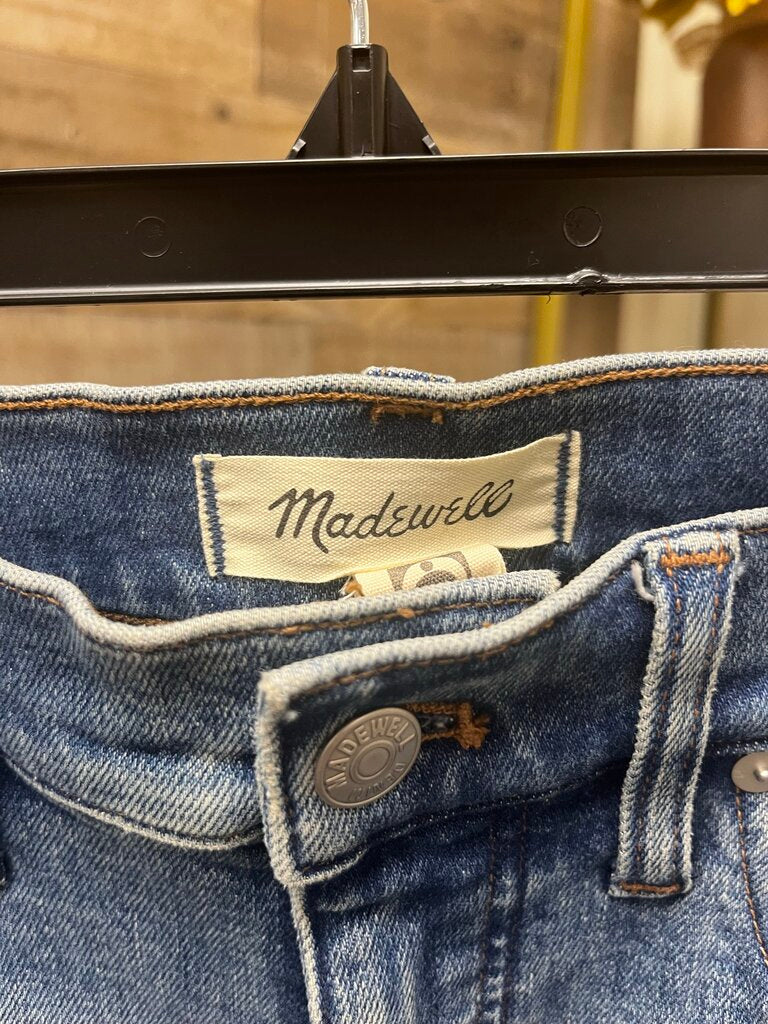 Madewell Mid-Rise Kick Out Jeans Size 27