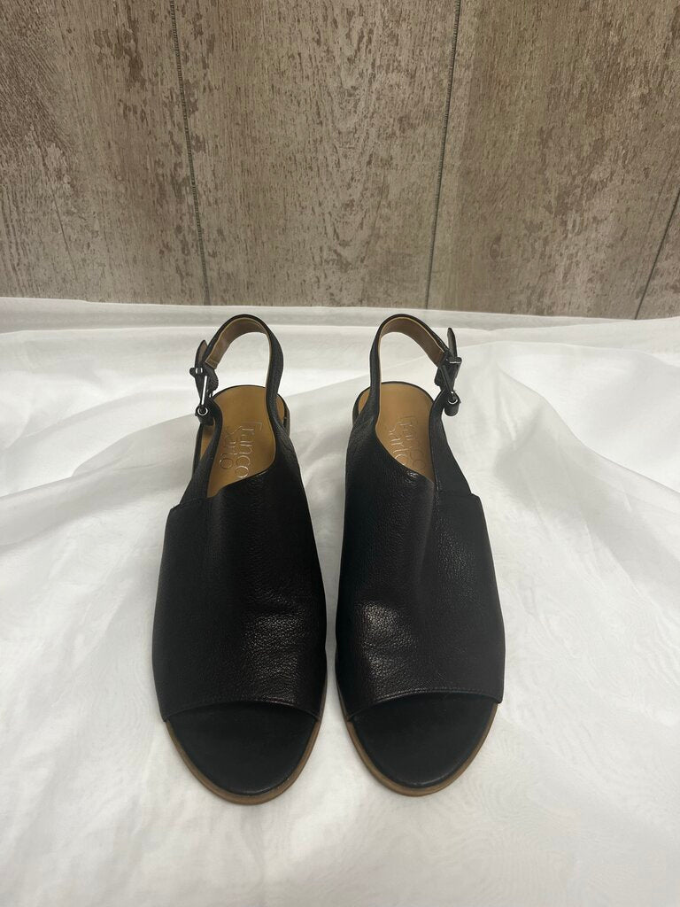 Franco Sarto Black Heels Size 7.5