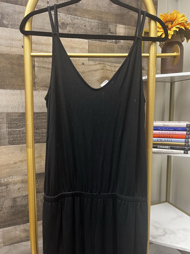 GAP Black Cinch Waist Jumpsuit Size S