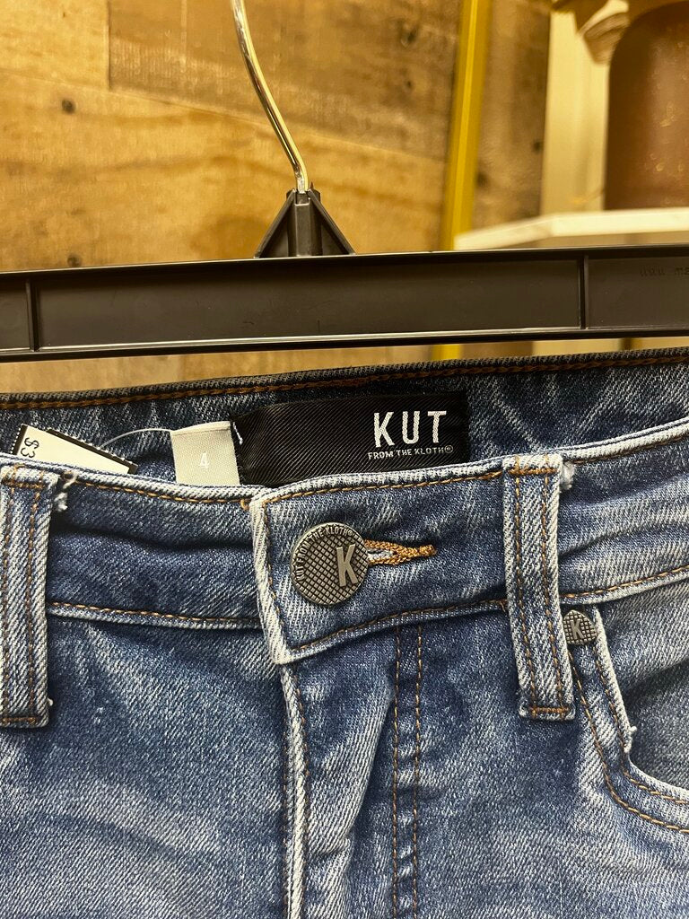 Kut From the Kloth Rachel Fab Ab Mom Jeans Size 4