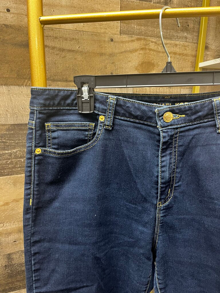 Michael Kors Izzy Skinny Jeans Size 14