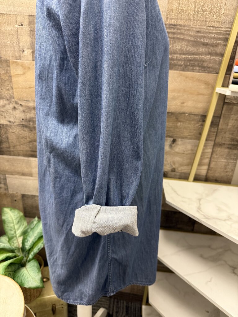 J Crew Denim Dress Size S