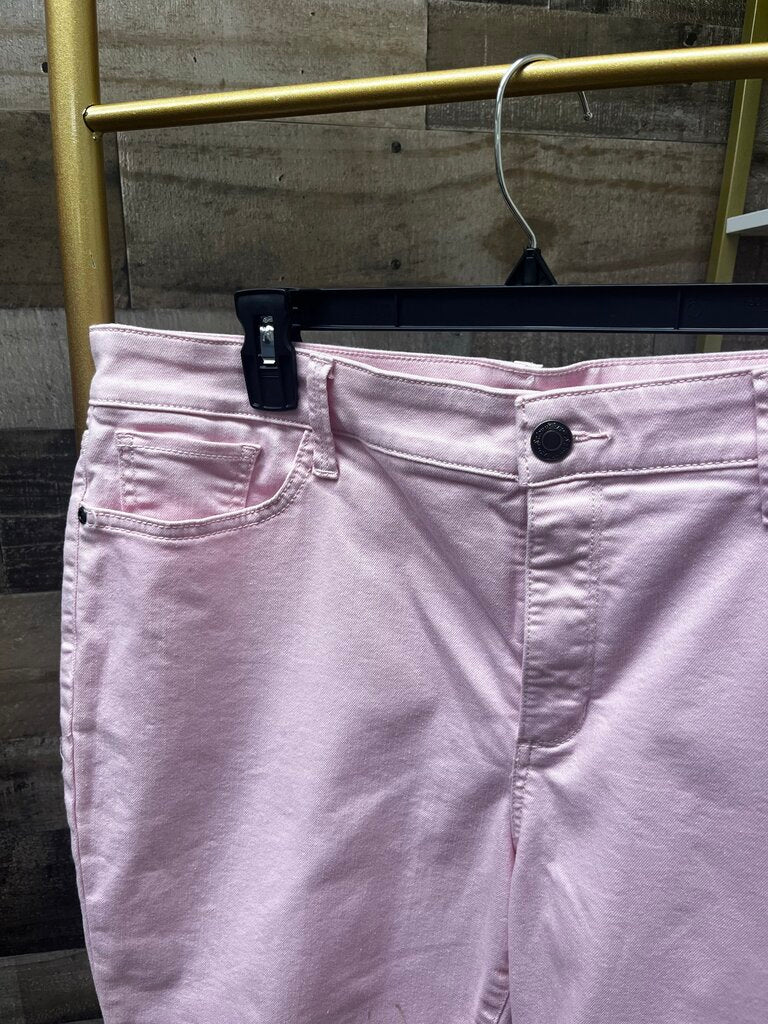 St. John's Bay Women's Light Pink Skinny Leg Jeans Size 18