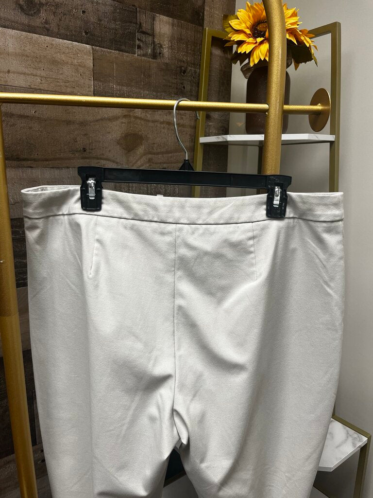 Talbots Curvy Tan Trousers Petite 16