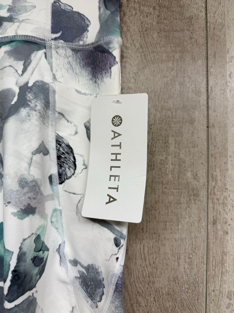 NWT Athleta Floral Mudra 7/8 Tight Size XS