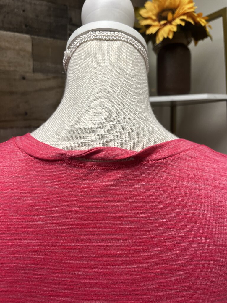 Lululemon What The Sport Short Sleeved Tee in Heathered Boom Juice Size 4