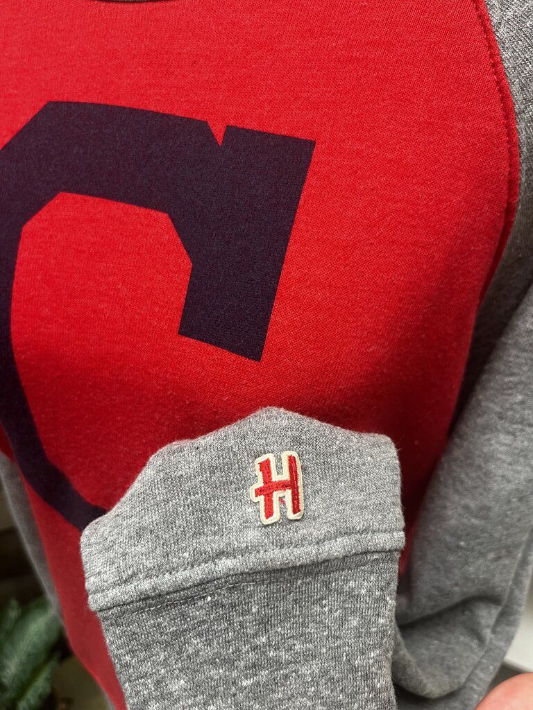 Homage Cleveland Baseball Block C Crewneck Sweatshirt Size M