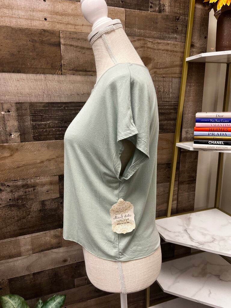 NWT Altar'd State Relaxed Sea Foam Green Dolman Sleeve Tee Size S